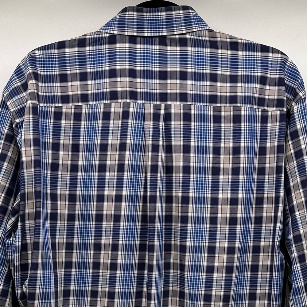 Peter Millar Plaid Long Sleeve Button Down Shirt Size‎ XL - Picture 6 of 13